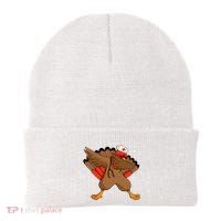 Turkey Nurse Stethoscope Thanksgiving Nurse Turkey Beanie thumb 0