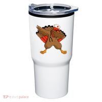 Turkey Nurse Stethoscope Thanksgiving Nurse Turkey Tumbler thumb 0