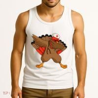 Turkey Nurse Stethoscope Thanksgiving Nurse Turkey Tank Top thumb 3