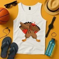 Turkey Nurse Stethoscope Thanksgiving Nurse Turkey Tank Top thumb 4