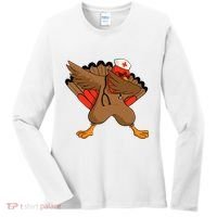 Turkey Nurse Stethoscope Thanksgiving Nurse Turkey Women's Long Sleeve Shirt thumb 0