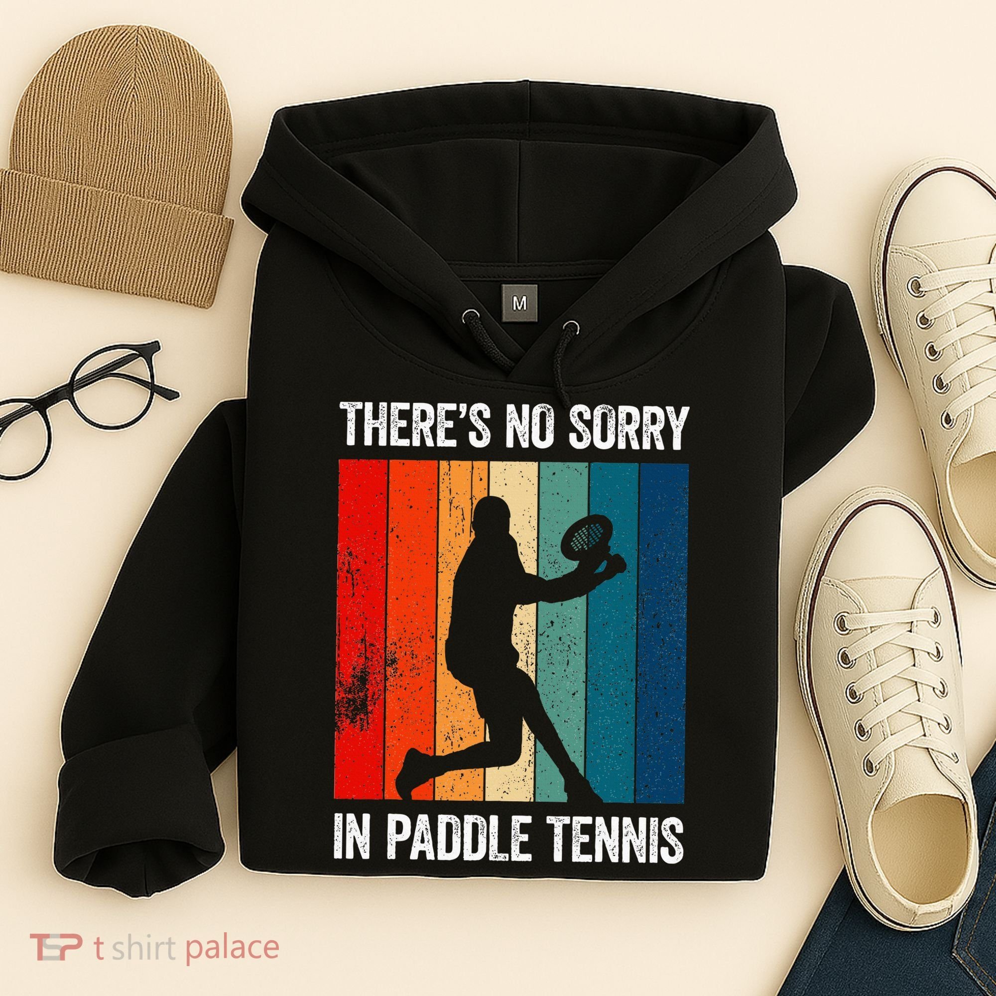 ThreS No Sorry In Paddle Tennis Hoodie