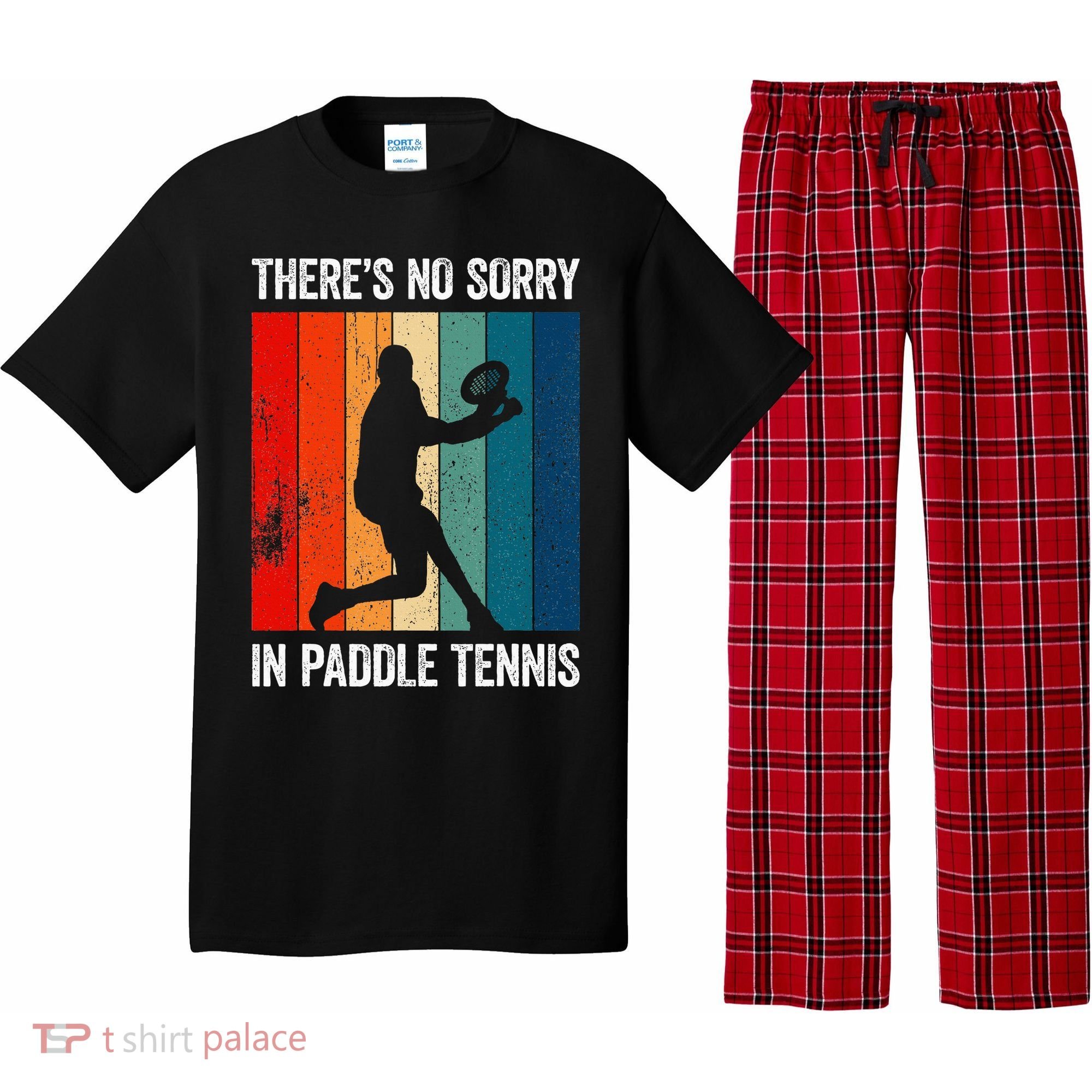 ThreS No Sorry In Paddle Tennis Pajama Set