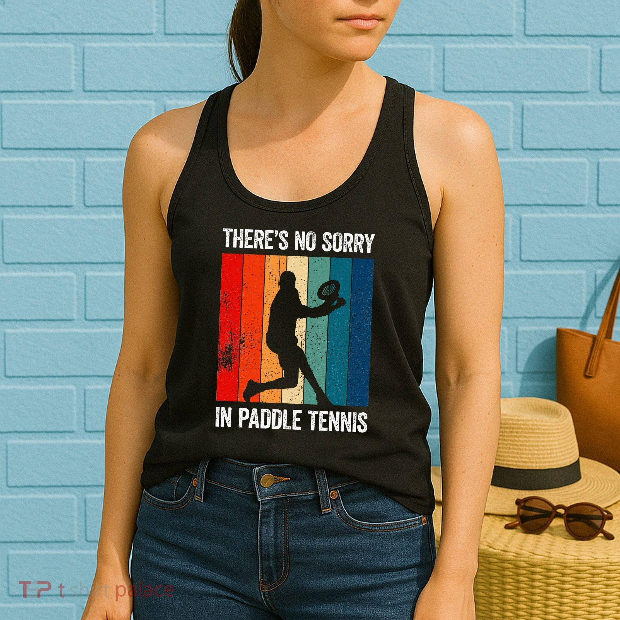 ThreS No Sorry In Paddle Tennis Women's Tank Top