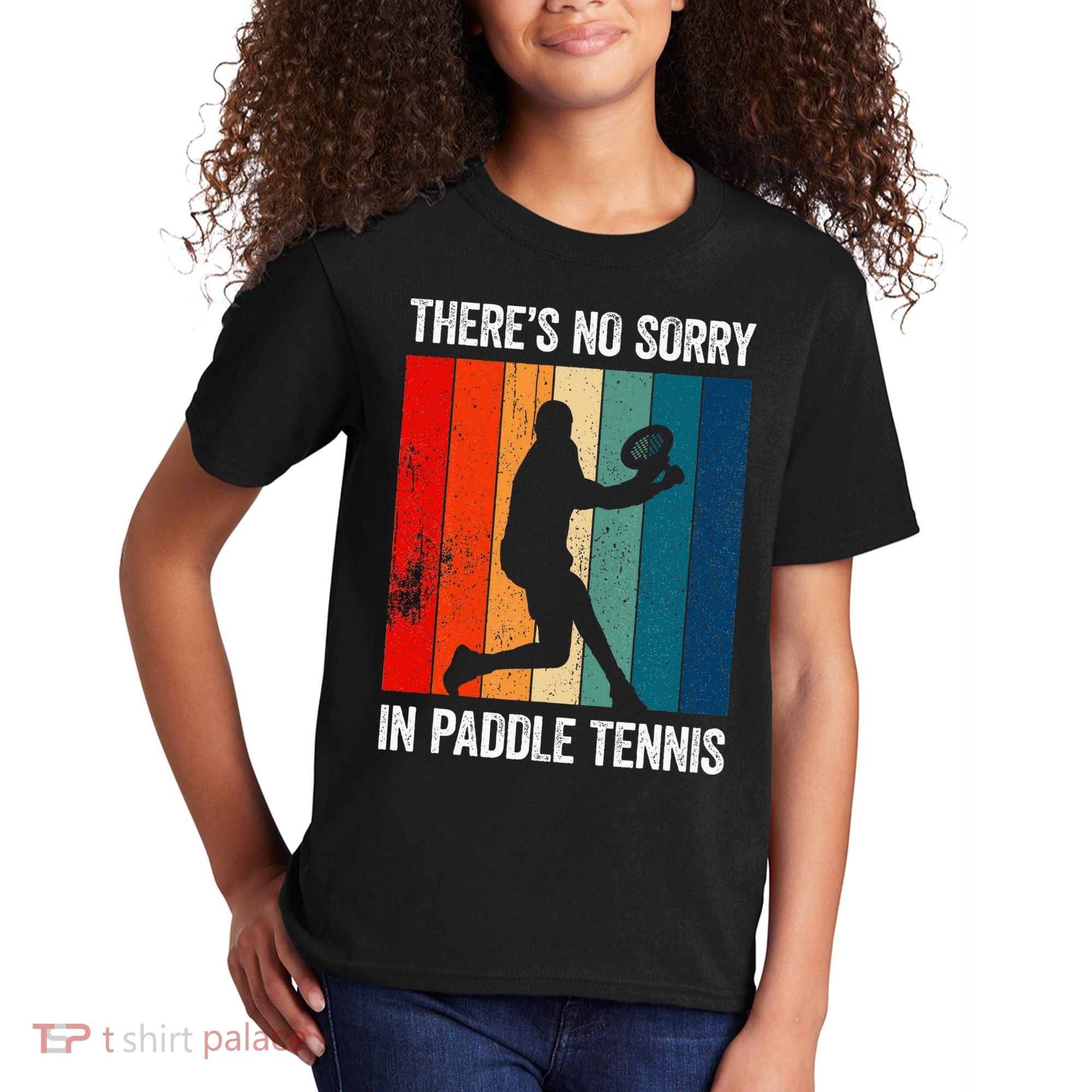 ThreS No Sorry In Paddle Tennis Kids T-Shirt