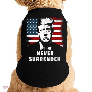 Trump Never Surrender Doggie Tank