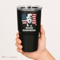 Trump Never Surrender Tumbler thumb 2