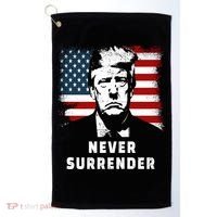 Trump Never Surrender Golf Towel thumb 0
