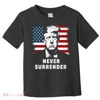 Trump Never Surrender Toddler T-Shirt thumb 0