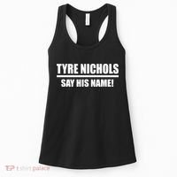 Tyre Nichols Say His Name! Women's Tank Top thumb 0
