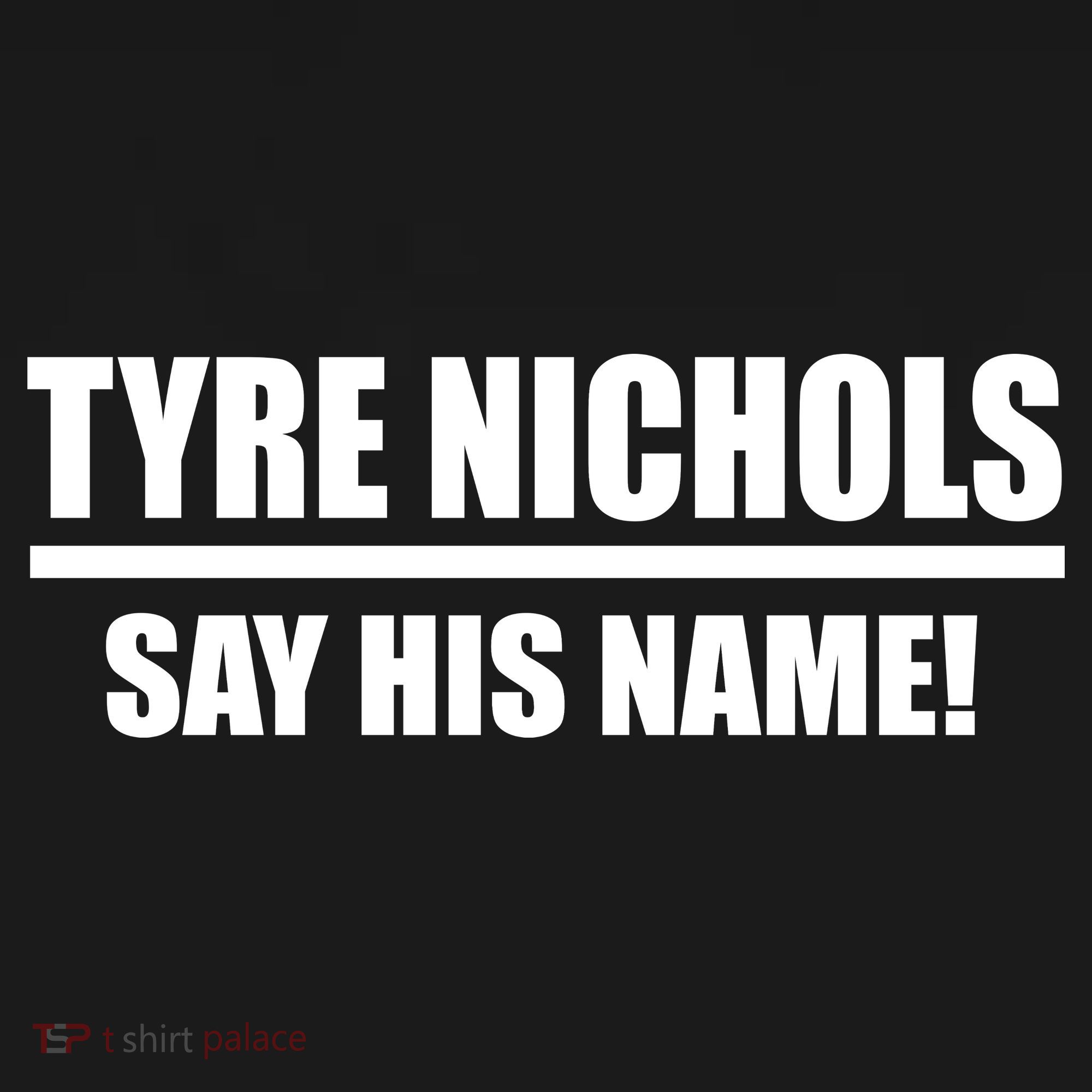 Tyre Nichols Say His Name! Women's Tank Top