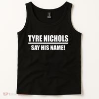 Tyre Nichols Say His Name! Tank Top thumb 2