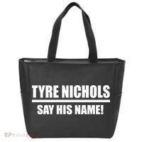 Tyre Nichols Say His Name! Tote Bag thumb 0