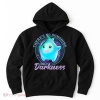 Theres No Sunshine Only Darkness Shiny Hoodie thumb 0