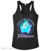 Theres No Sunshine Only Darkness Shiny Ladies PosiCharge Competitor Racerback Tank thumb 0