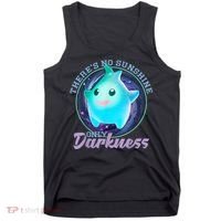 Theres No Sunshine Only Darkness Shiny Tank Top thumb 0