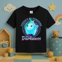 Theres No Sunshine Only Darkness Shiny Toddler T-Shirt thumb 3