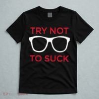 Try Not To Suck Funny Baseball T-Shirt thumb 5