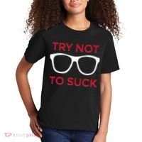 Try Not To Suck Funny Baseball Kids T-Shirt thumb 2