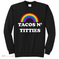 Tacos N Titties Pride Month Lgbtq Sweatshirt thumb 0