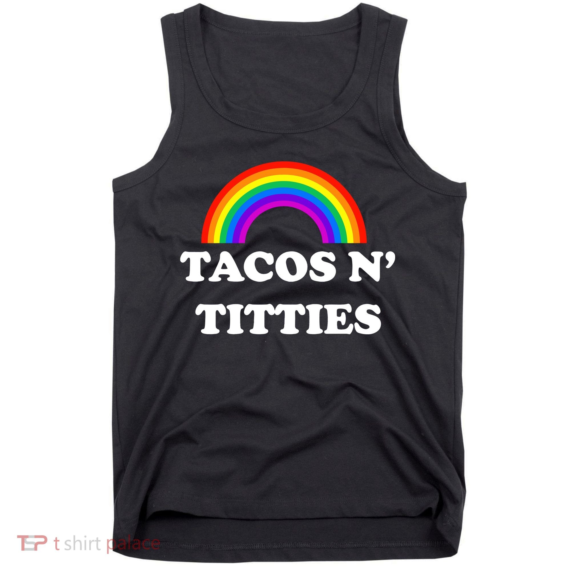 Tacos N Titties Pride Month Lgbtq Tank Top