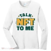 Talk NFT To Me Women's Long Sleeve Shirt thumb 0