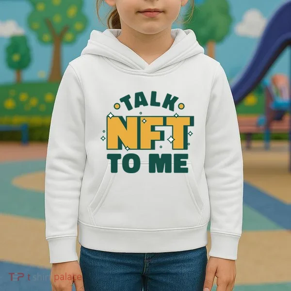 Talk NFT To Me Kids Hoodie
