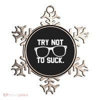 Try Not To Suck Book Movie Lover Reading Gift Great Gift Ornament thumb 0