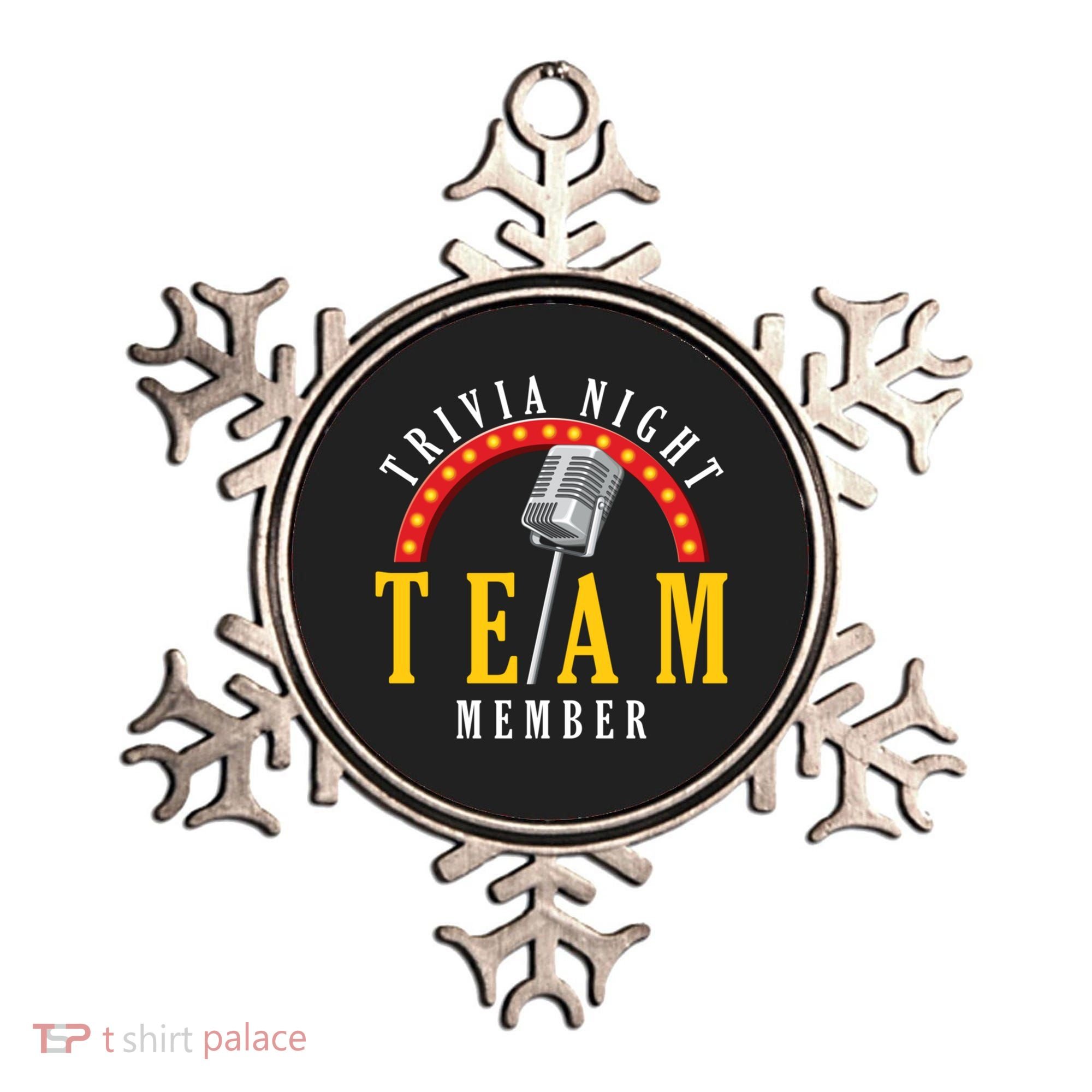 Trivia Night Team Member Quiz Game Show Trivia Gift Ornament