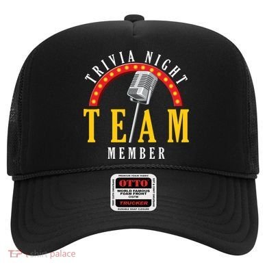 Trivia Night Team Member Quiz Game Show Trivia Gift Hat