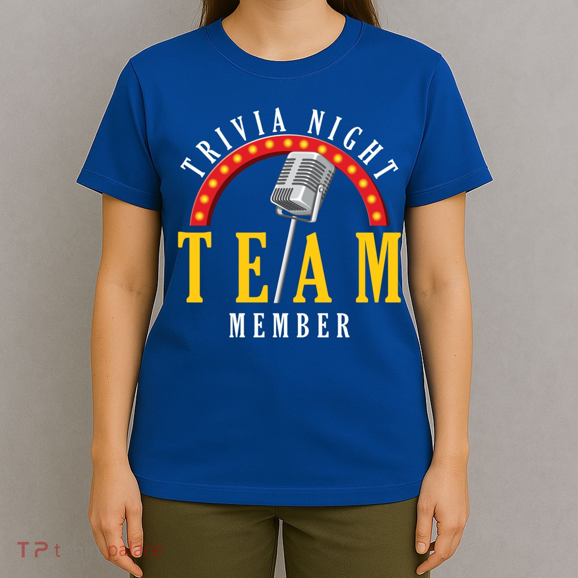 Trivia Night Team Member Quiz Game Show Trivia Gift T-Shirt
