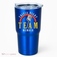 Trivia Night Team Member Quiz Game Show Trivia Gift Tumbler thumb 0