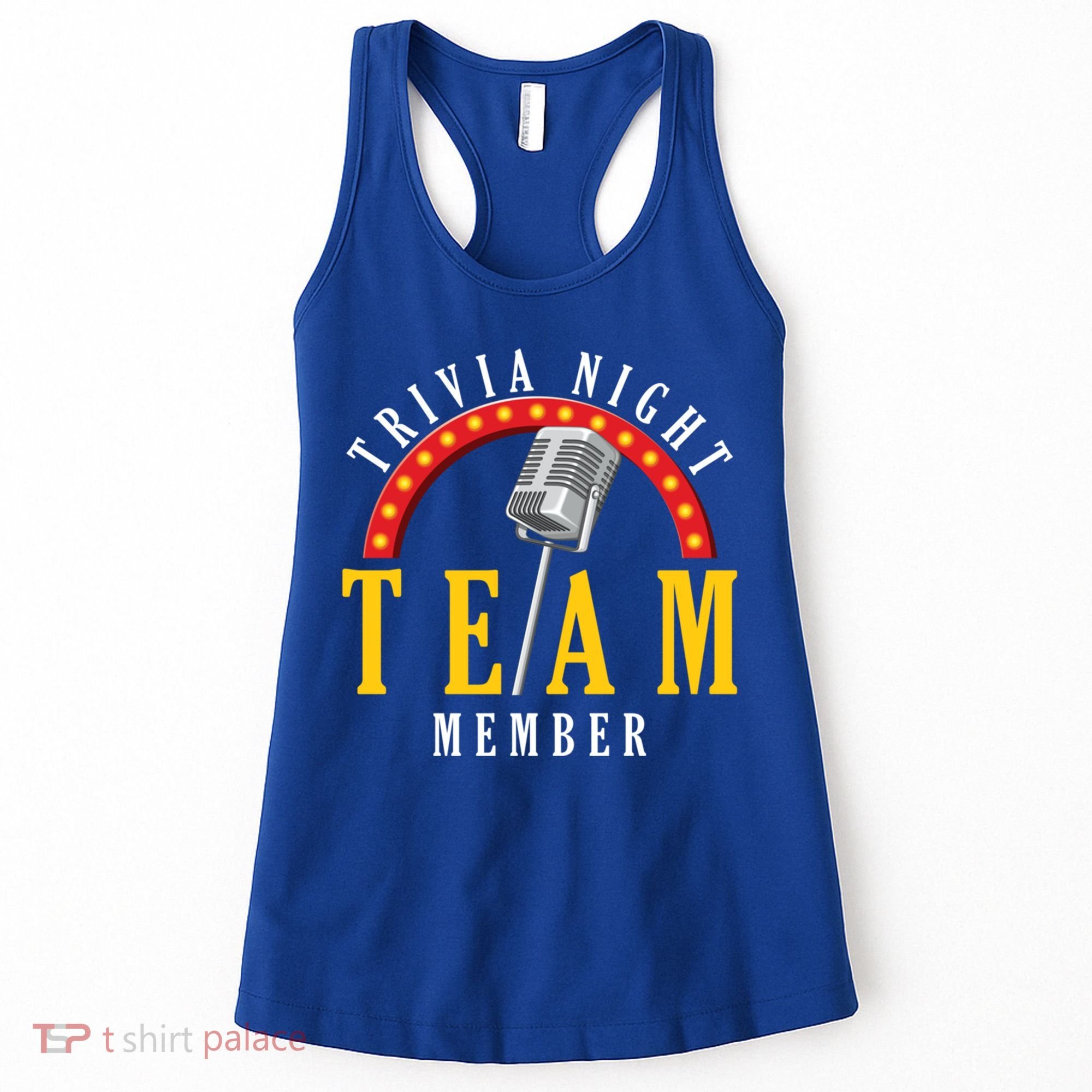 Trivia Night Team Member Quiz Game Show Trivia Gift Women's Tank Top