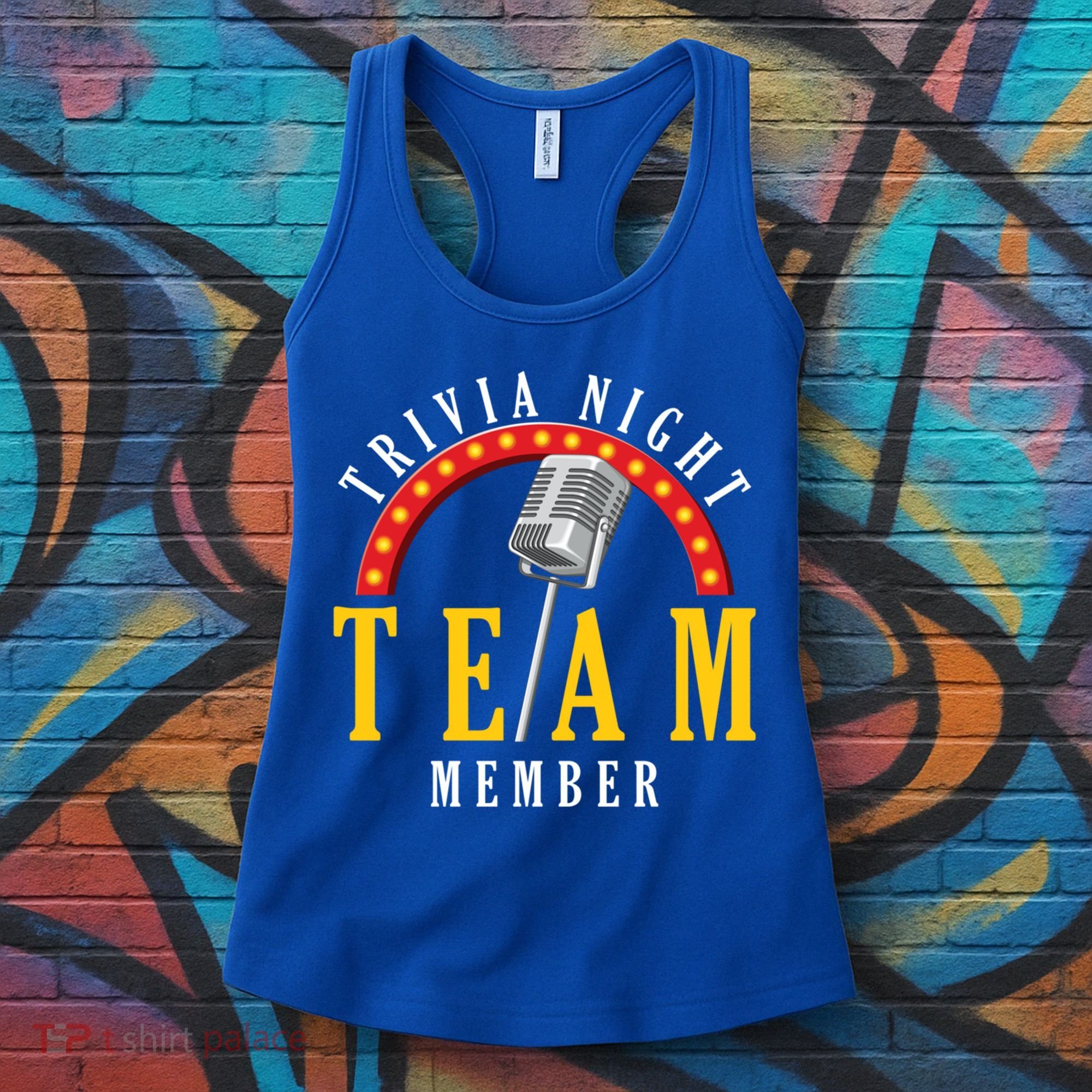 Trivia Night Team Member Quiz Game Show Trivia Gift Women's Tank Top