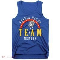Trivia Night Team Member Quiz Game Show Trivia Gift Tank Top thumb 0