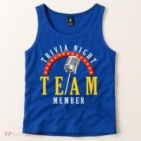 Trivia Night Team Member Quiz Game Show Trivia Gift Tank Top thumb 2