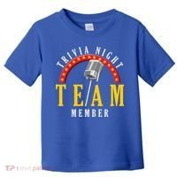 Trivia Night Team Member Quiz Game Show Trivia Gift Toddler T-Shirt thumb 0