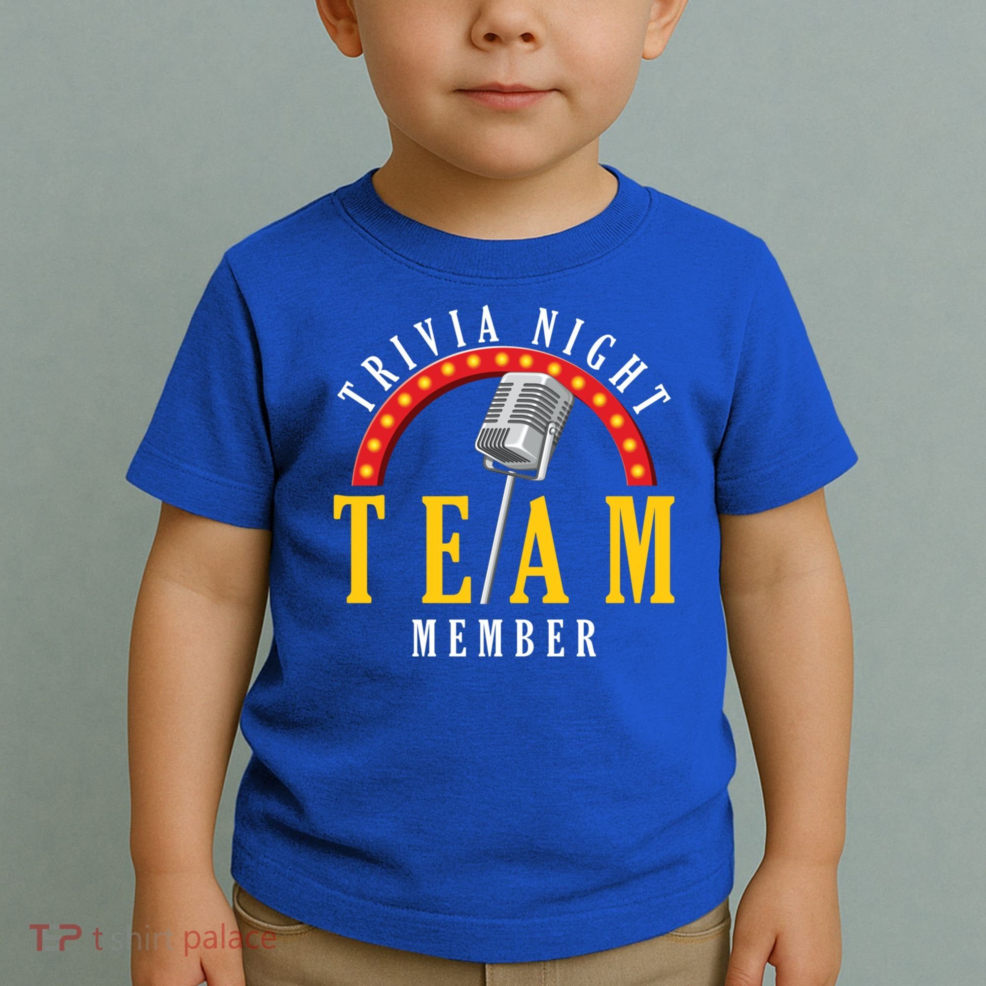 Trivia Night Team Member Quiz Game Show Trivia Gift Toddler T-Shirt