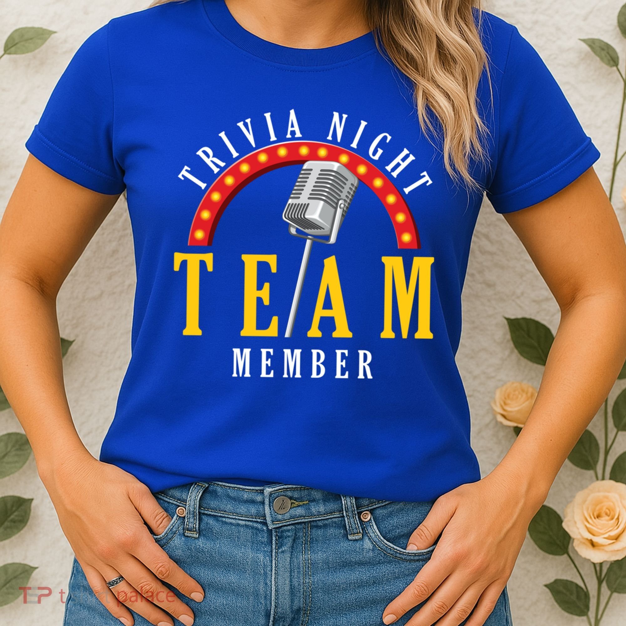 Trivia Night Team Member Quiz Game Show Trivia Gift Women's T-Shirt