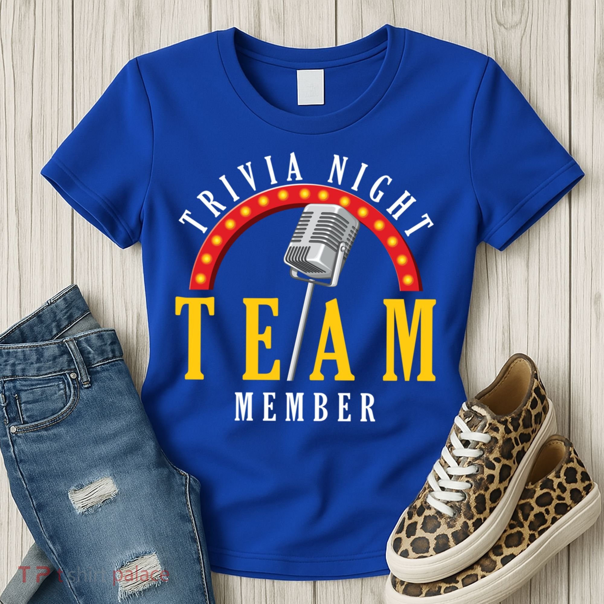 Trivia Night Team Member Quiz Game Show Trivia Gift Women's T-Shirt