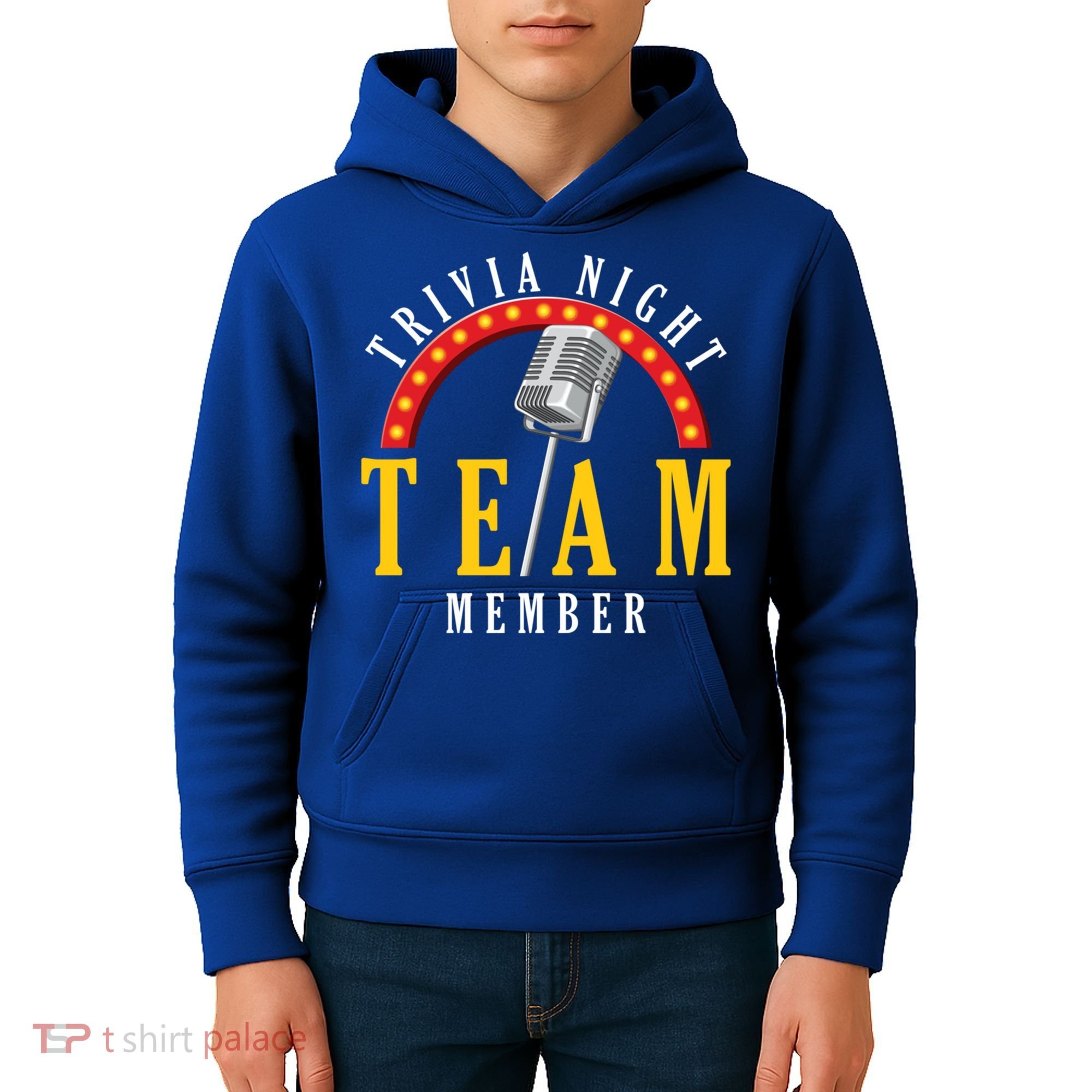 Trivia Night Team Member Quiz Game Show Trivia Gift Kids Hoodie