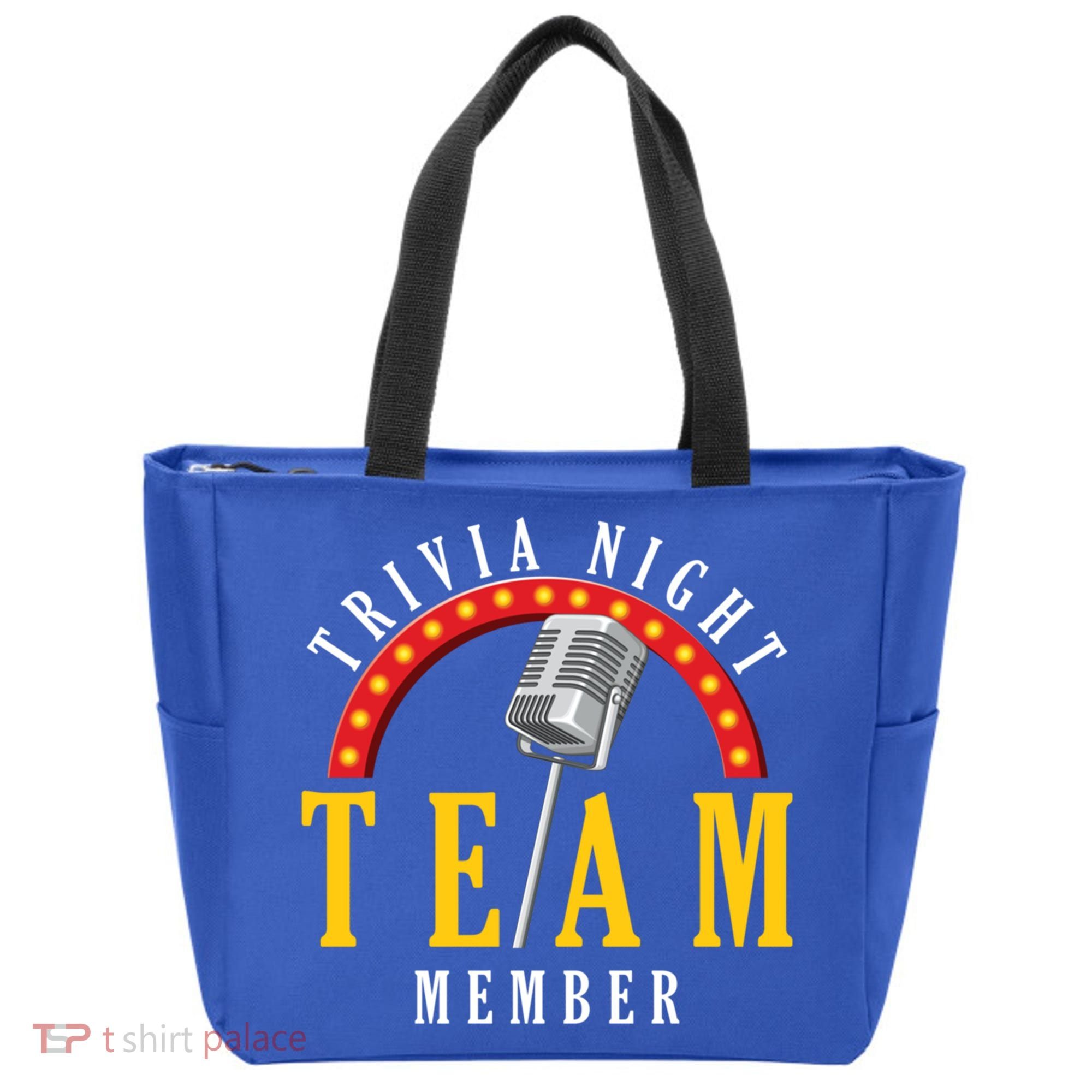 Trivia Night Team Member Quiz Game Show Trivia Gift Tote Bag