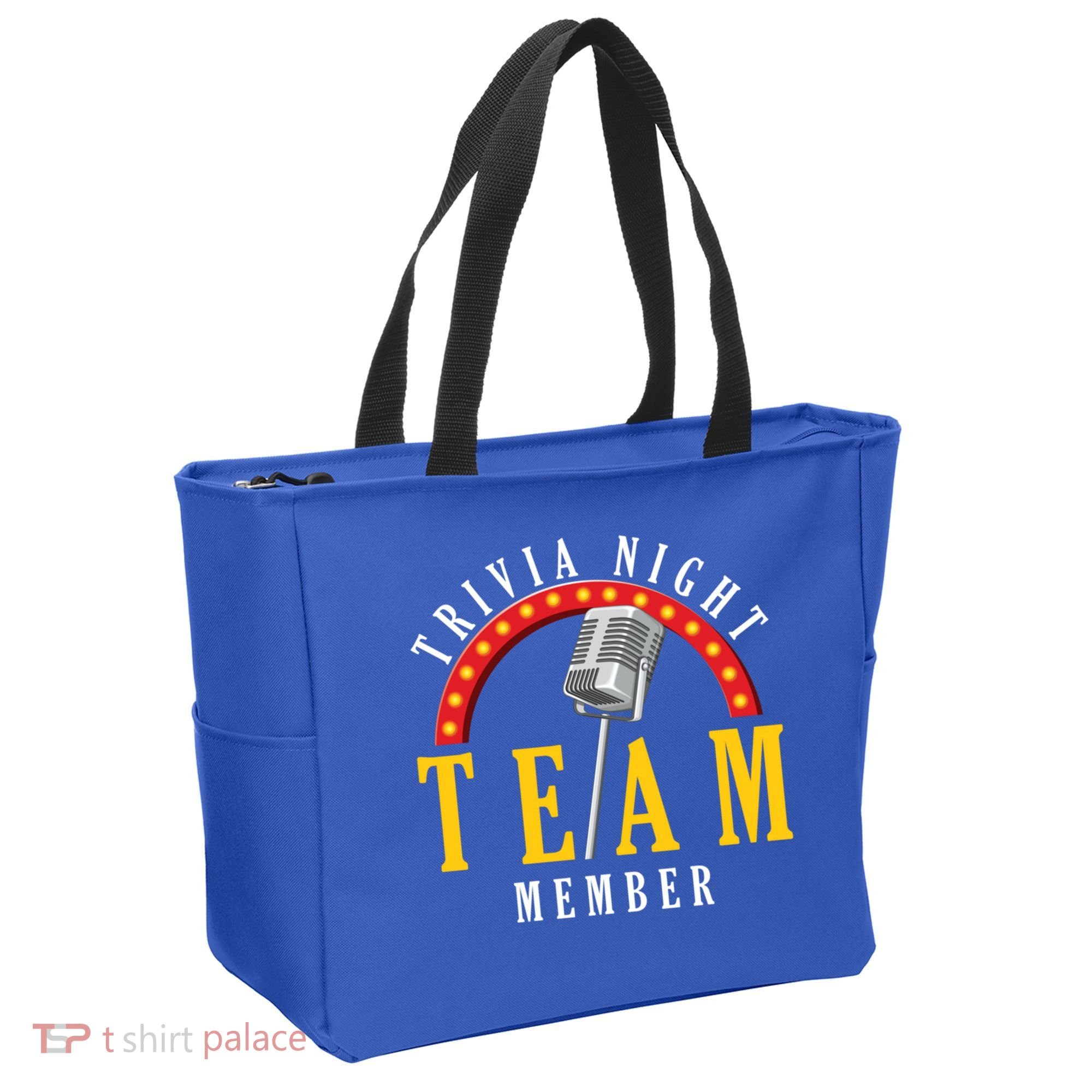 Trivia Night Team Member Quiz Game Show Trivia Gift Tote Bag