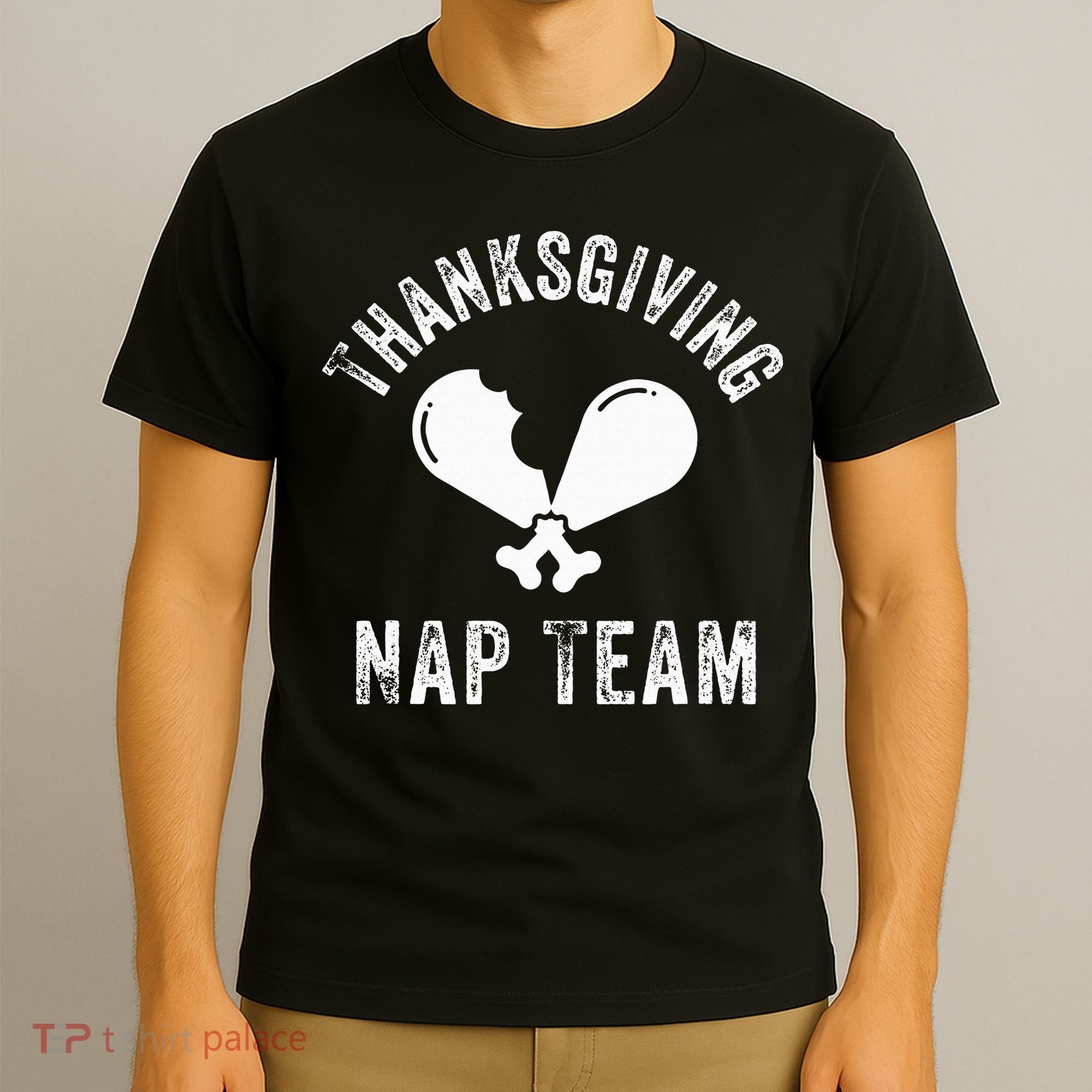 Thanksgiving Nap Team Funny Thanksgiving Turkey Day Family T-Shirt