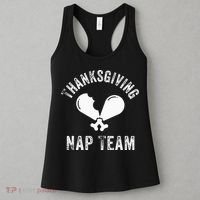 Thanksgiving Nap Team Funny Thanksgiving Turkey Day Family Women's Tank Top thumb 3