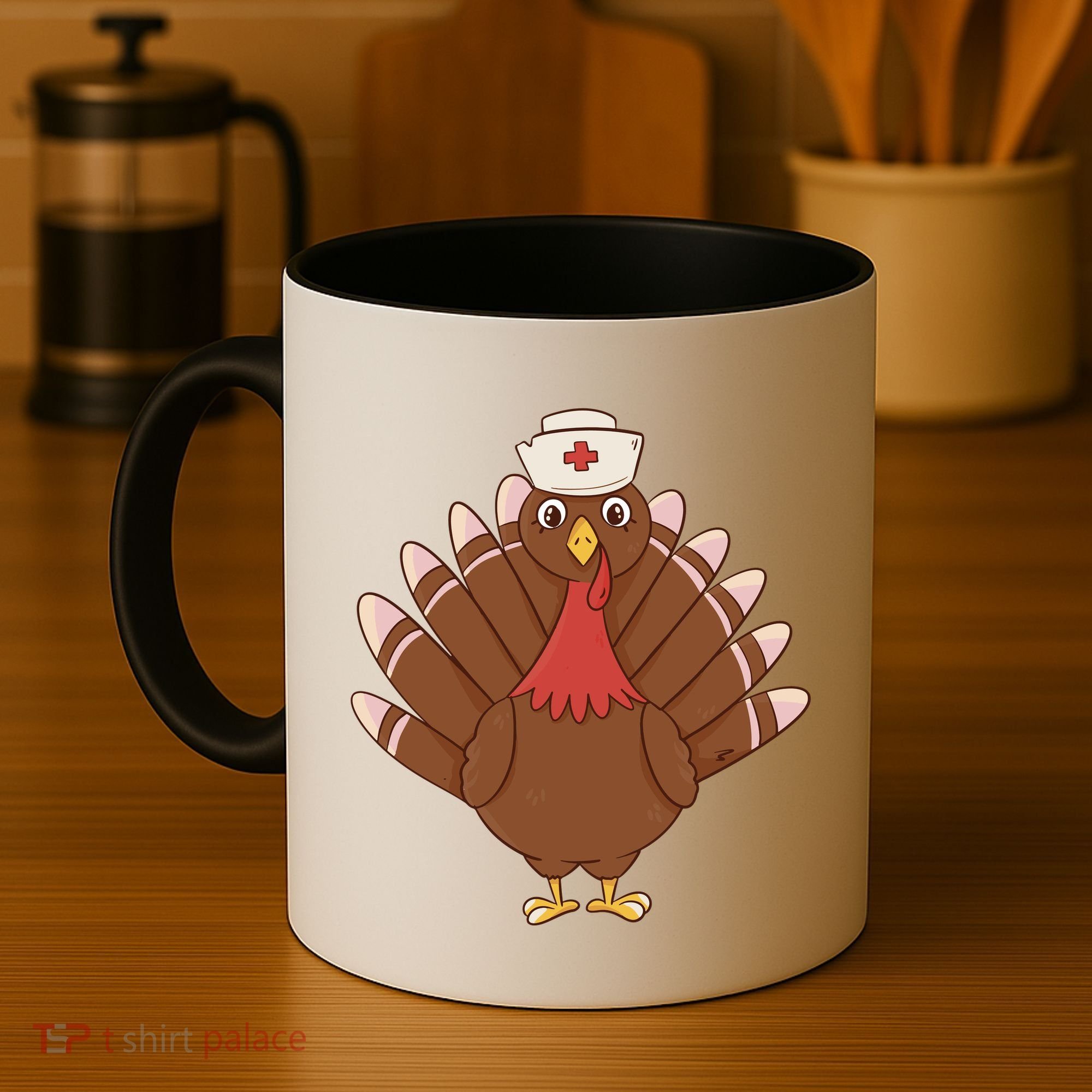 Turkey Nurse Thanksgiving Coffee Mug