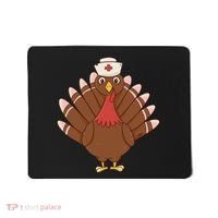 Turkey Nurse Thanksgiving Mousepad thumb 0