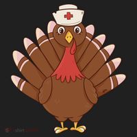 Turkey Nurse Thanksgiving Hat thumb 2