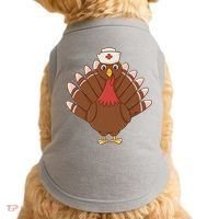 Turkey Nurse Thanksgiving Doggie Tank thumb 0