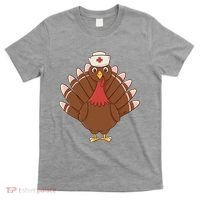 Turkey Nurse Thanksgiving T-Shirt thumb 0